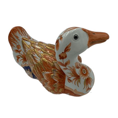 Italian Ceramic Duck By Paul Hanson Two Streets Estates