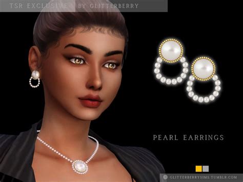 Glitterberryfly S Pearl Earrings Pearl Earrings Pearls Sapphire And