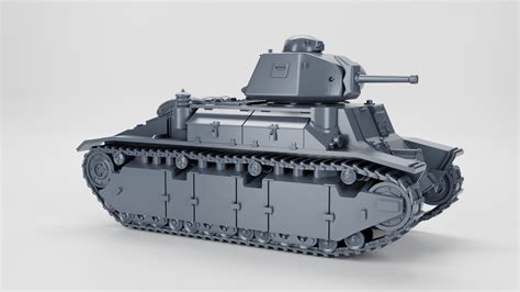 file renault char  model   apx  turret france ww