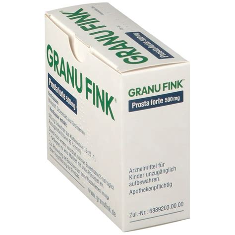 GRANU FINK Prosta Forte 500 Mg 80 St Shop Apotheke