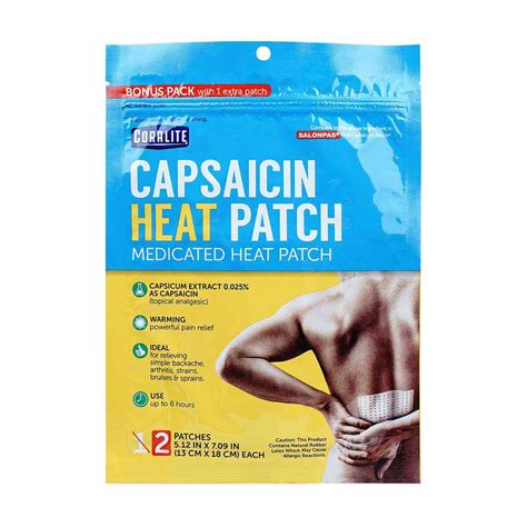 Coralite Hot Capsaicin Patch X Count