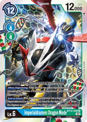 Imperialdramon Dragon Mode Bt Digimon Card Database