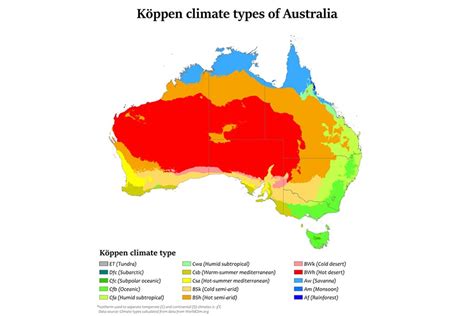 Pory Roku I Klimat W Australii Radary Info