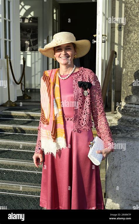 Margarete Von Habsburg Beim Empfang Anlässlich Der Trauung Von Maria