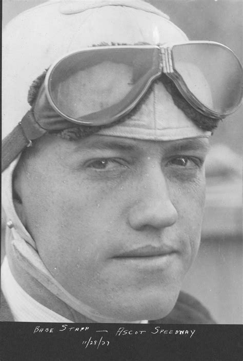Elbert Babe Stapp First Super Speedway