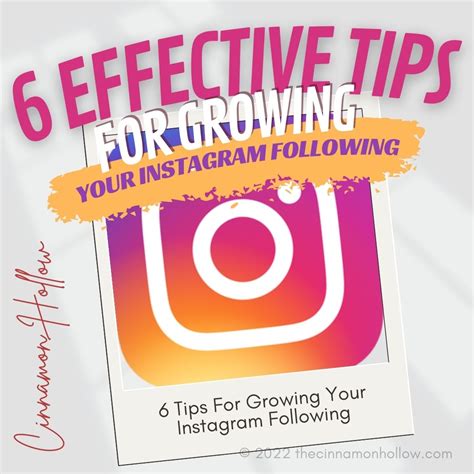 Six Effective Tips To Grow Your Instagram Following