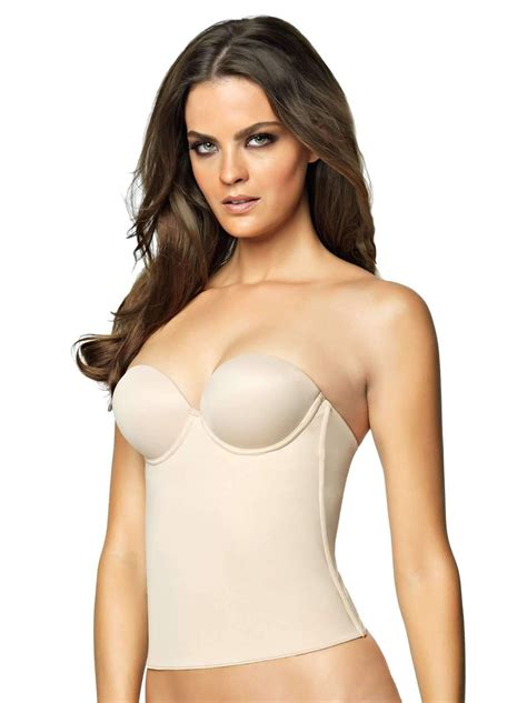 Felina New Essentials Push Up Bustier Bridal Corset Demi Push