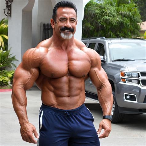 Mexican Bodybuilder Dad By Carlos Lopez Playground