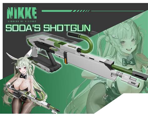 Fichier STL Nikke Goddess Of Victory Soda Twinkling Bunny Shotgun STL