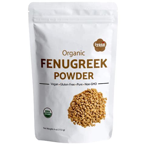 Amazon Organic Fenugreek Seeds Powder Methi Oz Gm Usda