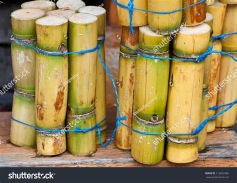 Stack Of Fresh Sugar Cane Sticks Stock Photo 112693366 : Shutterstock