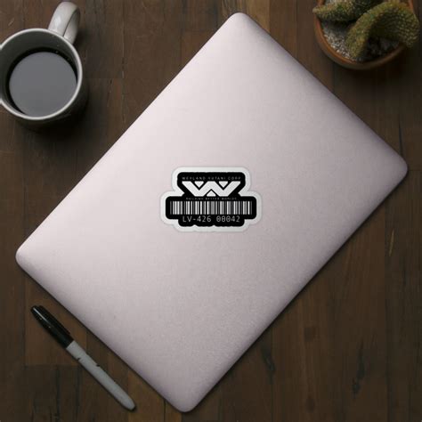 WEYLAND YUTANI VERSION 2 Sci Fi Sticker TeePublic