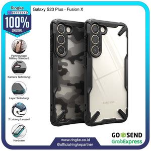 Promo Ringke Galaxy S23 Plus Fusion X Softcase Military Drop Ultra