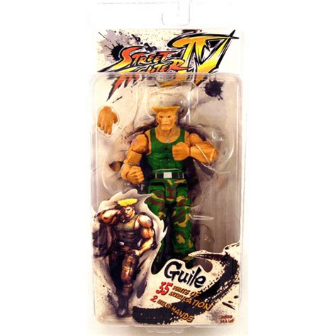 NECA Street Fighter IV Guile Action Figure 