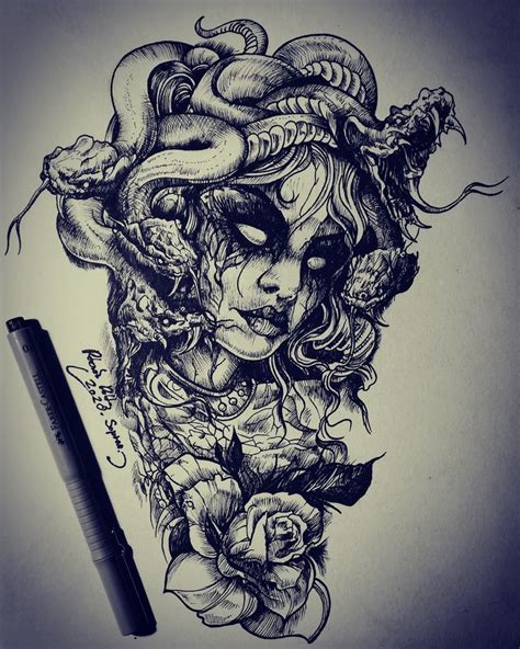 Medusa Head Tattoo