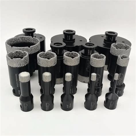 Diatool Pc Thread Vacuum Brazed Diamond Dry Drilling Core Bits