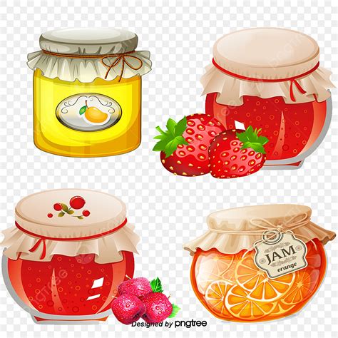 Mason Jars White Transparent Vector Fruit Jam And Free Mason Jar Jam