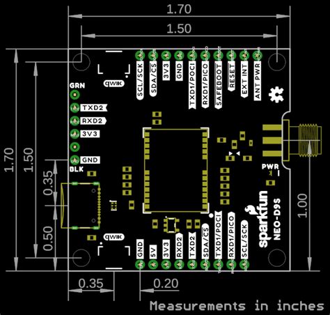 Sparkfun Gnss Correction Data Receiver Neo D9s Qwiic Fueling