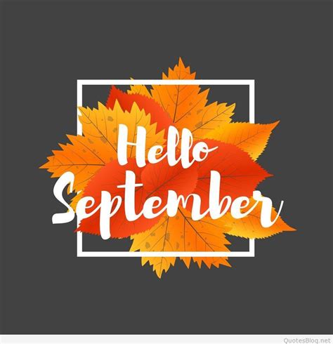 Hello September Wallpapers Top Free Hello September Backgrounds