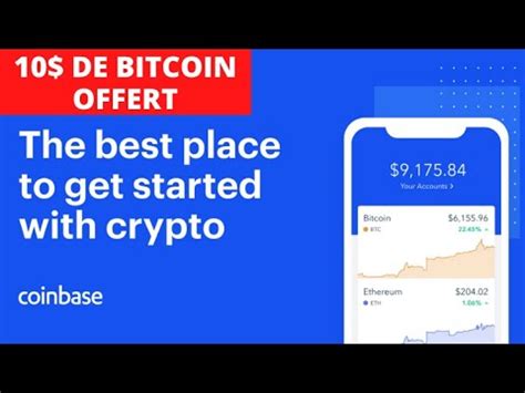 Code Parrainage Coinbase 10 BITCOIN OFFERT YouTube