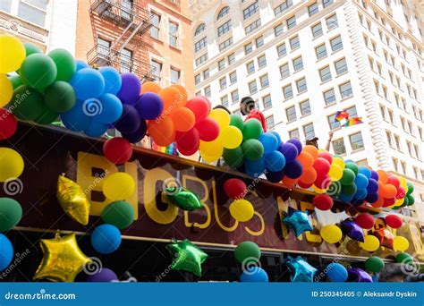 NYC LGBTQ Pride Parade on 5th Ave in Manhattan, New York on June 26 ...