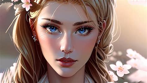 Wallpaper Portrait Blonde Ai Art Ai Art Stable Diffusion Stability