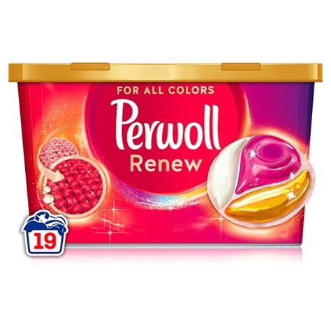 Perwoll Renew Color Caps Concentrated Pre Dosed Detergent 19 Washes 275