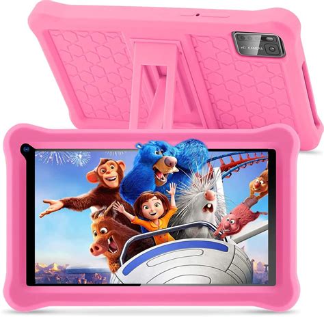 SANNUO Tablet Infantil De 7 Pulgadas Android 11 Rosa 32 GB ROM 2