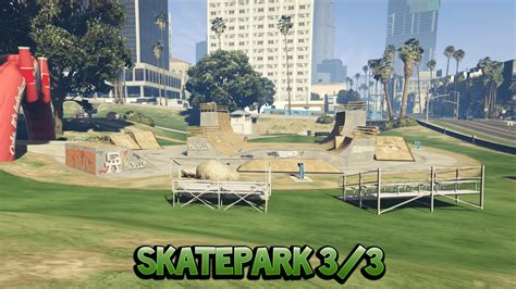 Skatepark YMAP SP FiveM GTA5 Mods