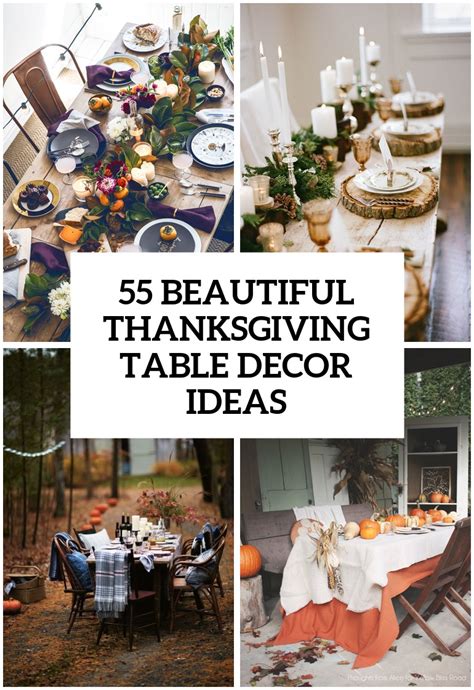 55 Beautiful Thanksgiving Table Decor Ideas - DigsDigs