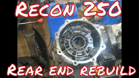 How To Replace Steerong Shaft Bearing On Honda Recon Left Re