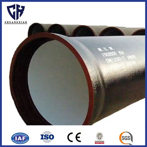 Ductile Iron Pipe Professional Round Ductile Cast Iron Pipes China Water Pipe And Ductile Iron