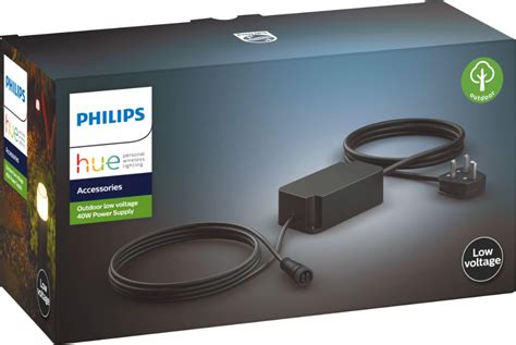 Philips Hue Outdoor W Power Supply Black Vn Best Buy