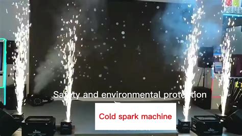 600w Cold Sparkler Fireworks Machine Dmx Remote Control Cold Spark