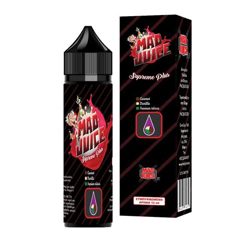 Flavorshot Mad Juice Supreme Plus 12ml 60ml Flavor