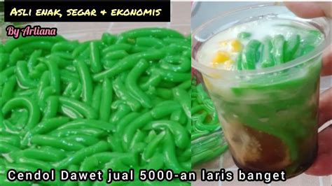 Cara Membuat Es Cendol Dawet‼️takjil Berbuka Puasa Super Segar Ide