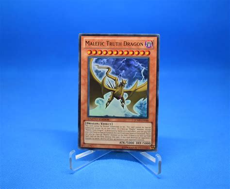 Yu Gi Oh Malefic Truth Dragon [jump En048] Ultra Rare Ltd Ed Vlp Ebay