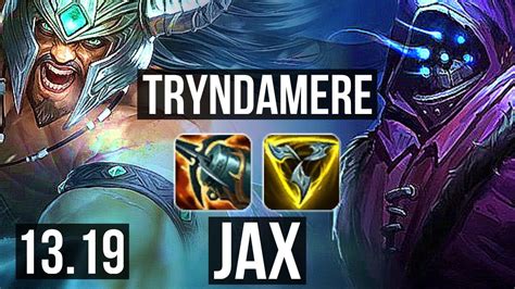 Tryndamere Vs Jax Top Solo Kills Games Kr