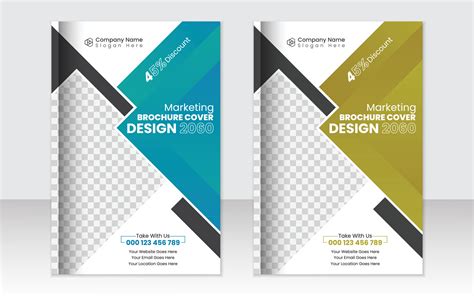 Corporate Business Brochure Cover Page Annual Report Book Cover