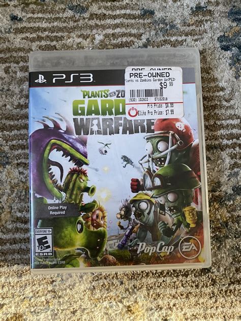 Plants Vs Zombies Garden Warfare Playstation Ps Tested Works