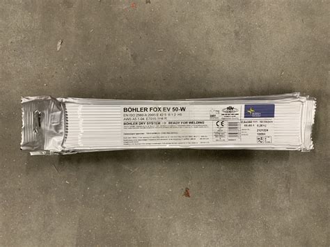 Böhler Fox Ev 50 W 25 X 350mm Lasmarktnl