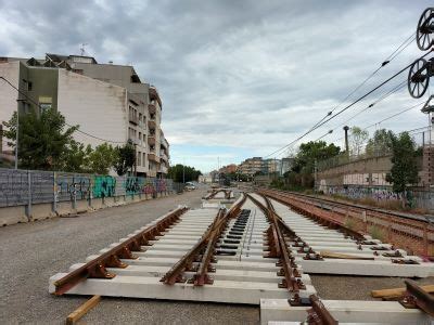 Avances Del Soterramiento Del Ferrocarril En Sant Feliu De Llobregat