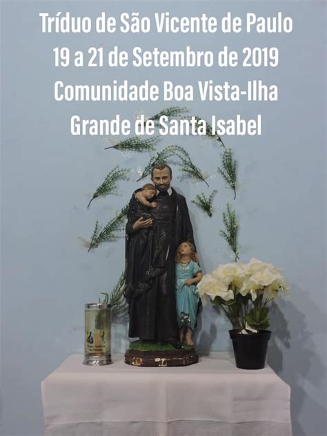 Voz De Ilha Grande Tr Duo De S O Vicente De Paulo Na Comunidade Boa