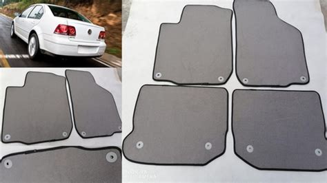 Tapetes De Lujo Para Jetta Golf Mk Uso Rudo Capas En Gris Meses