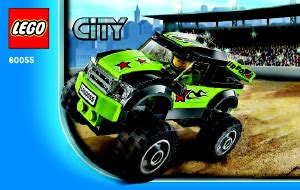 Handleiding Lego Set 60055 City Monstertruck