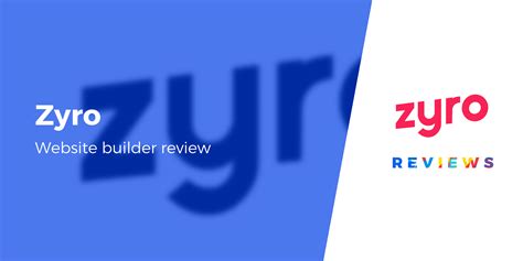 Zyro Website Builder Review How Good Is It Actually