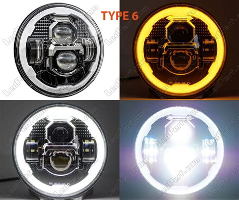 Phare Led Rond Pour Bmw Motorrad R R Garantie Ans