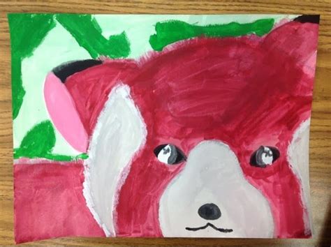 Mrs Knights Smartest Artists Animals Up Close Tempera Painting