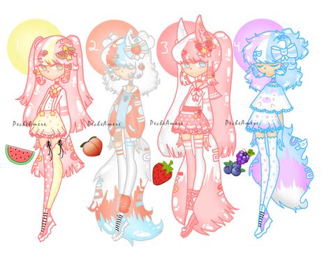 Kemonomimi Adopts Set Price Closed By Pecheamere On Deviantart