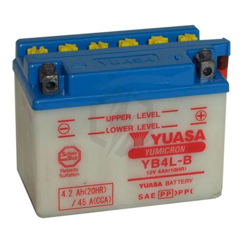 Batterie Moto Yuasa Yb L B V Ah A